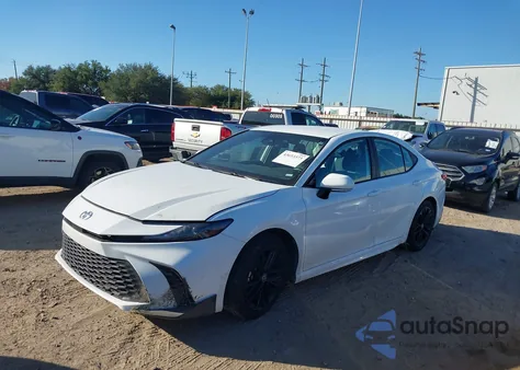 2025 Toyota Camry Se из США, поврежденный, VIN 4T1DAACK6SU138831